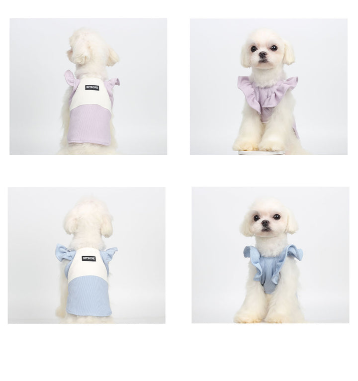 High elastic fabric, easy to put on and take off, summer flying sleeves, new pet clothes launched