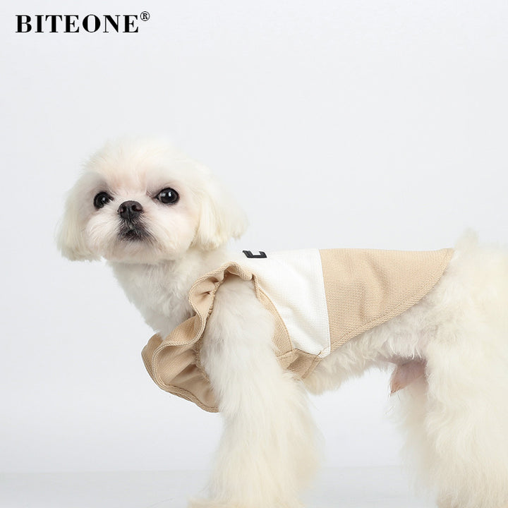 High elastic fabric, easy to put on and take off, summer flying sleeves, new pet clothes launched