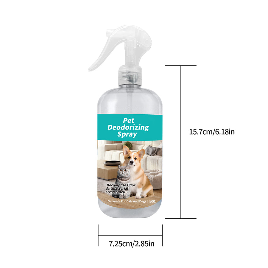 Pet deodorizing spray. Decompose odor factors.The sterilization rate reaches 99.99%!!