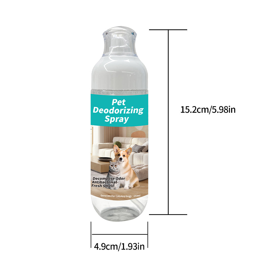 Pet deodorizing spray. Decompose odor factors.The sterilization rate reaches 99.99%!!