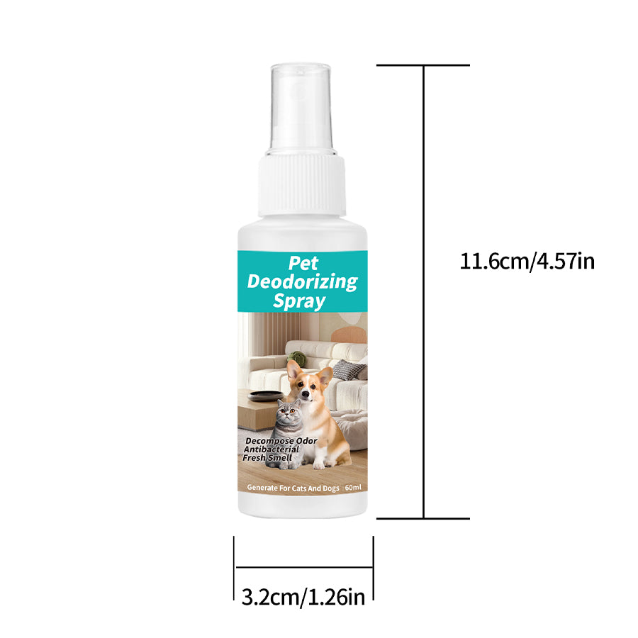 Pet deodorizing spray. Decompose odor factors.The sterilization rate reaches 99.99%!!