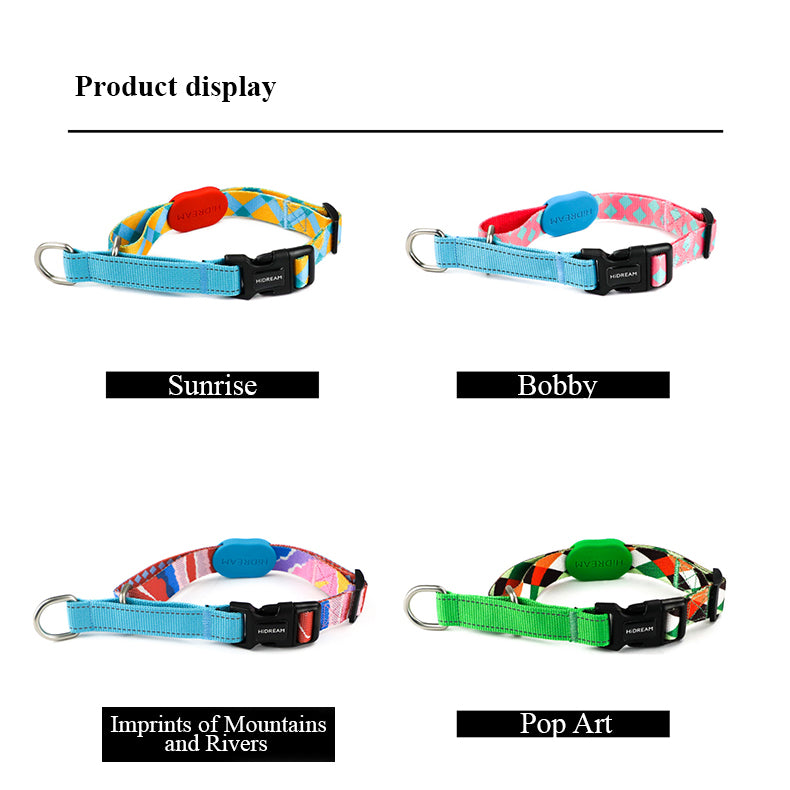 【Dogs】ColorfulPro-Half-p explosion-proof impact-resistant dog collar